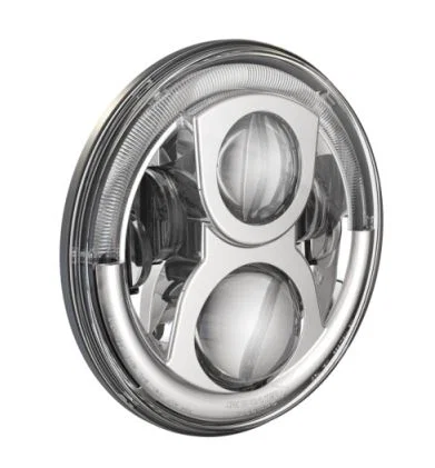0556951 – JW SPEAKER Headlight Assembly, LED Bulb Left Hand Traffic Projector Beam With Daytime Running Light White B...